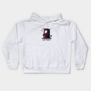 In The Name of 8-bit We Trust Kids Hoodie